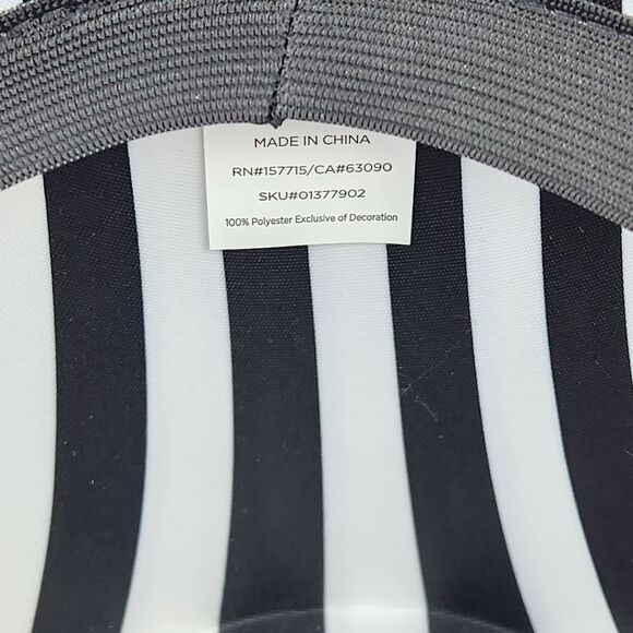 ?️NWT Black & White Striped Unisex Top Hat main image 10
